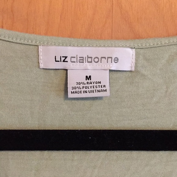 Light Green Ruffled Tank! - Picture 2 of 3